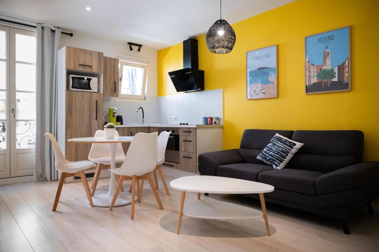 Colorpop - Netflix Wifi Tout Equipe - Appart Pezenas Centre Kültér fotó